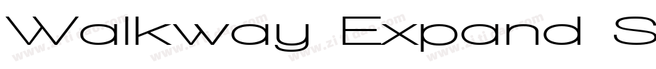 Walkway Expand SemiBold字体转换
